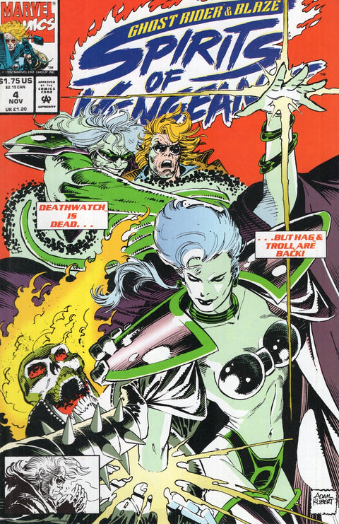 Ghost Rider / Blaze: Spirits of Vengeance #4 (1992) Buy & Sell Comics Online Comic Shop Toronto Canada
