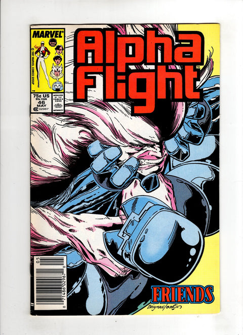 Alpha Flight, Vol. 1 #46 (1987) Newsstand Edition Newsstand Edition Buy & Sell Comics Online Comic Shop Toronto Canada