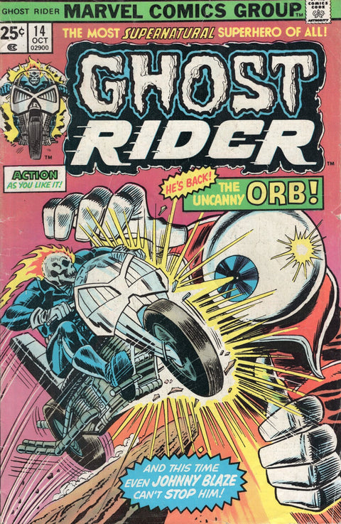 Ghost Rider, Vol. 1 #14 (1975) Buy & Sell Comics Online Comic Shop Toronto Canada