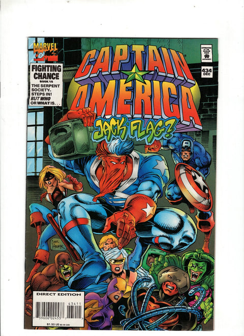 Captain America, Vol. 1 #434 (1994) Buy & Sell Comics Online Comic Shop Toronto Canada