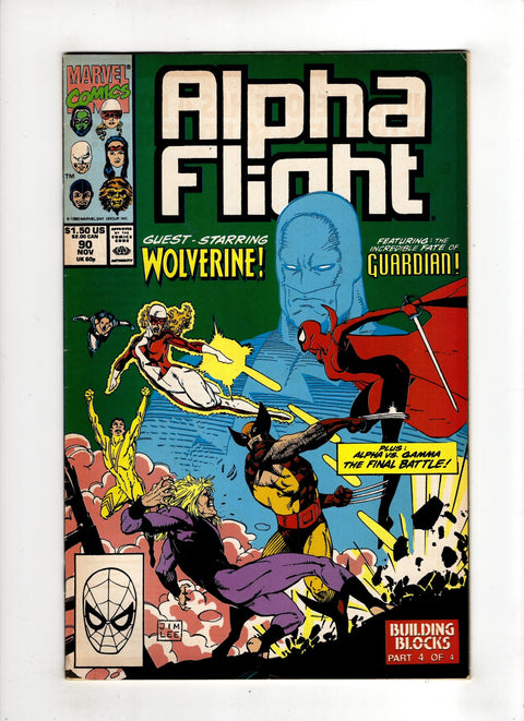 Alpha Flight, Vol. 1 #90 (1990) Buy & Sell Comics Online Comic Shop Toronto Canada