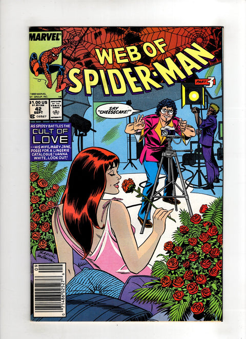 Web of Spider-Man, Vol. 1 #42 (1988) Newsstand Edition Newsstand Edition Buy & Sell Comics Online Comic Shop Toronto Canada