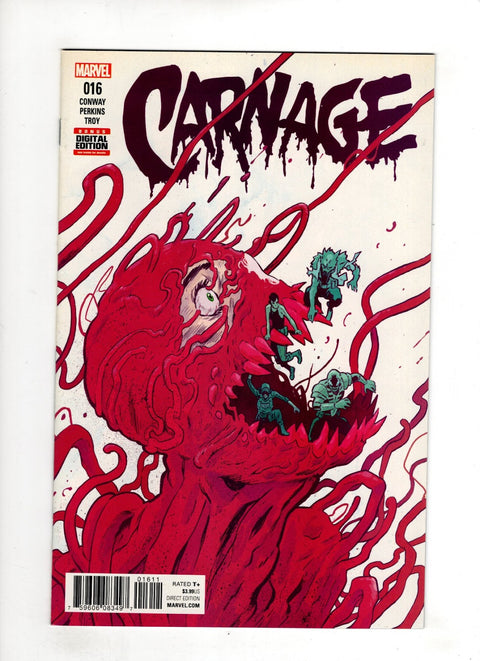 Carnage, Vol. 2 #16 (2017) Michael Walsh Michael Walsh Buy & Sell Comics Online Comic Shop Toronto Canada