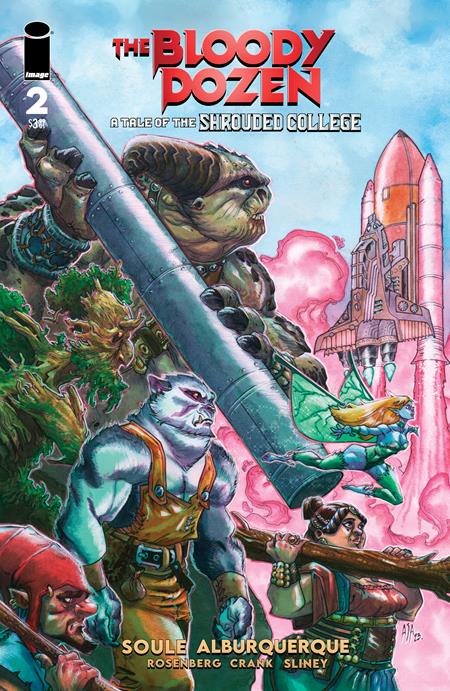 The Bloody Dozen: A Tale of the Shrouded College #2B (2024) Alberto Jiménez Alburquerque Variant