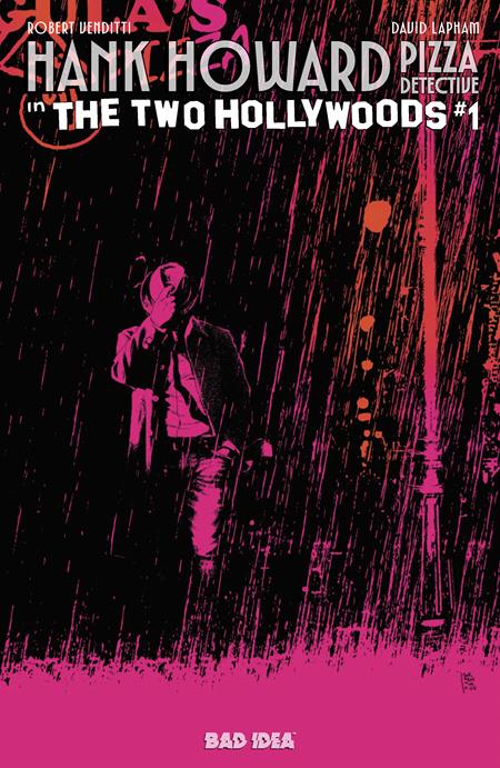 Hank Howard Pizza Detective: The Two Hollywoods 1 Comic Andrea Sorrentino Variant Bad Idea Comics 2026