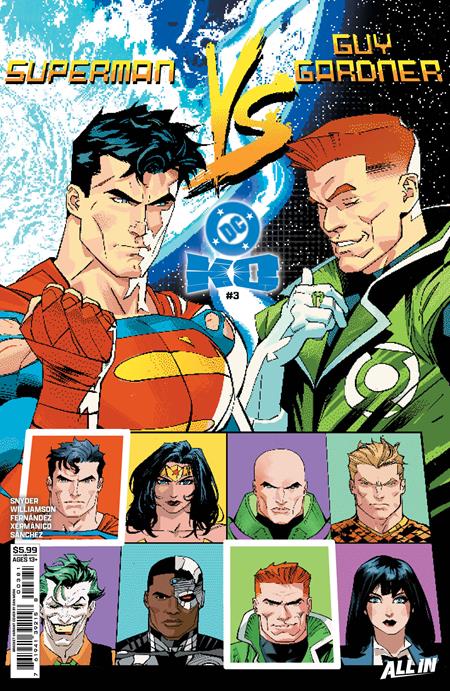 DC K.O. 3 Comic Dan Mora Bracket Variant DC Comics 2026