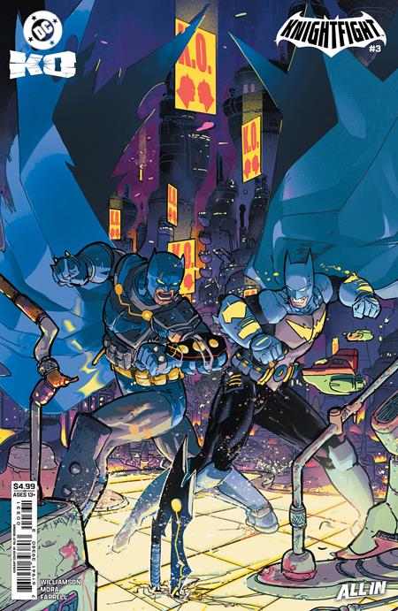 DC K.O.: Knightfight 3 Comic Riley Rossmo Variant DC Comics 2026