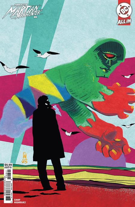 ABSOLUTE MARTIAN MANHUNTER #8 CVR B WERTHER DELL EDERA CARD STOCK VAR DC Comics Deniz Camp Javier Rodriguez Werther Dell Edera PREORDER