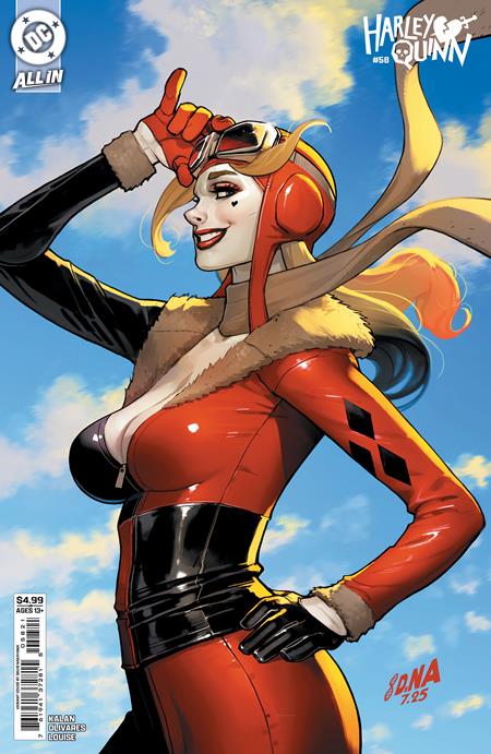 HARLEY QUINN #58 CVR B DAVID NAKAYAMA CARD STOCK VAR DC Comics Elliott Kalan Carlos Olivares David Nakayama PREORDER