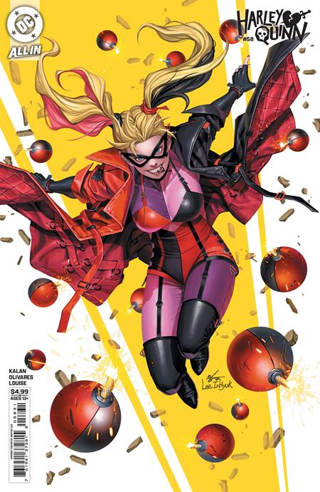 HARLEY QUINN #58 CVR C INHYUK LEE CARD STOCK VAR DC Comics Elliott Kalan Carlos Olivares Inhyuk Lee PREORDER