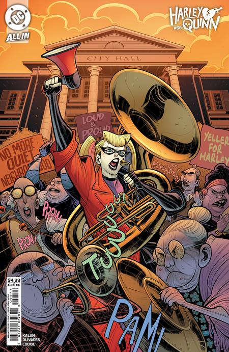 HARLEY QUINN #58 CVR D ELIZABETH TORQUE CARD STOCK VAR DC Comics Elliott Kalan Carlos Olivares Elizabeth Torque PREORDER
