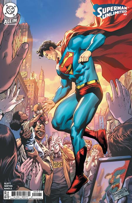 Superman Unlimited 9 Comic Carlo Pagulayan & Jason Paz Variant DC Comics 2026