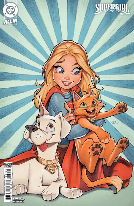 Supergirl, Vol. 8 9 Comic Chrissie Zullo-uminga Variant DC Comics 2026