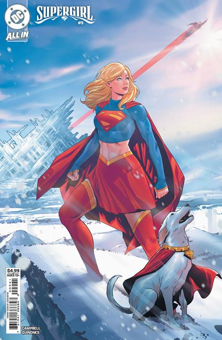Supergirl, Vol. 8 9 Comic Lucas Meyer Variant DC Comics 2026