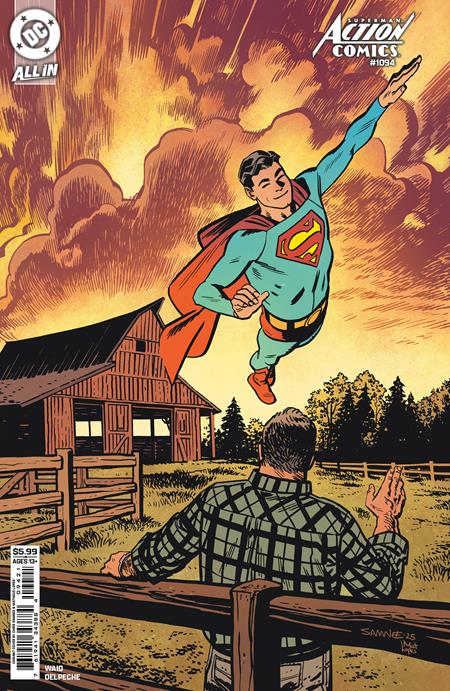 Action Comics, Vol. 3 1094 Comic Chris Samnee Variant DC Comics 2026