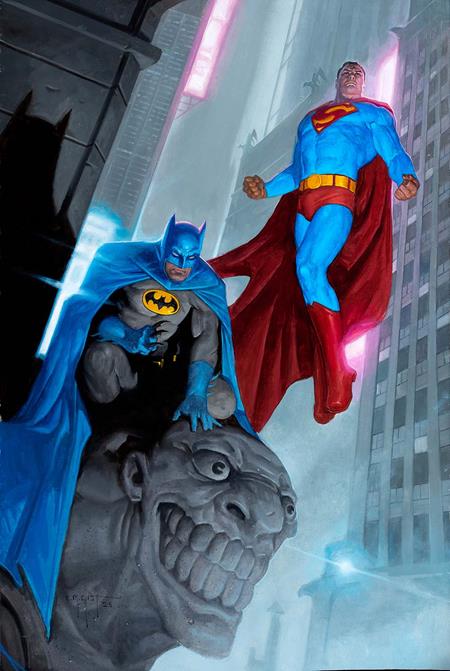 BATMAN SUPERMAN WORLDS FINEST #47 CVR B EM GIST CARD STOCK VAR DC Comics Mark Waid Adrian Gutierrez EM Gist PREORDER