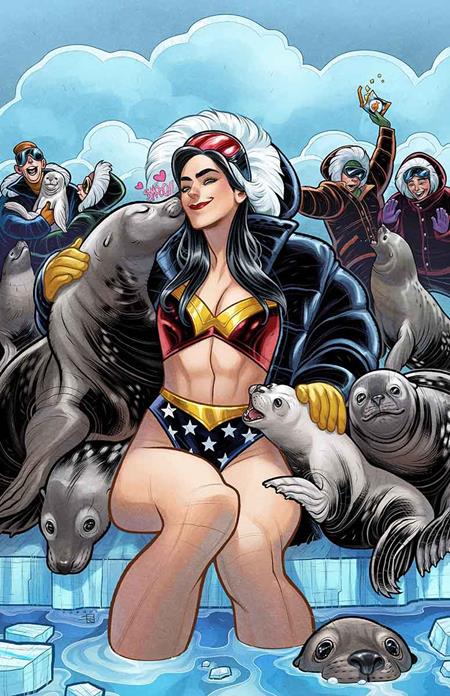 WONDER WOMAN #29 CVR E ELIZABETH TORQUE SWEATER WEATHER CARD STOCK VAR DC Comics Stephanie Williams Jeff Spokes Elizabeth Torque PREORDER
