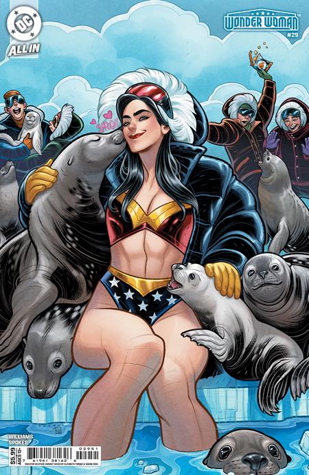 Wonder Woman, Vol. 6 29 Comic Elizabeth Torque Sweater Weather Variant DC Comics 2026