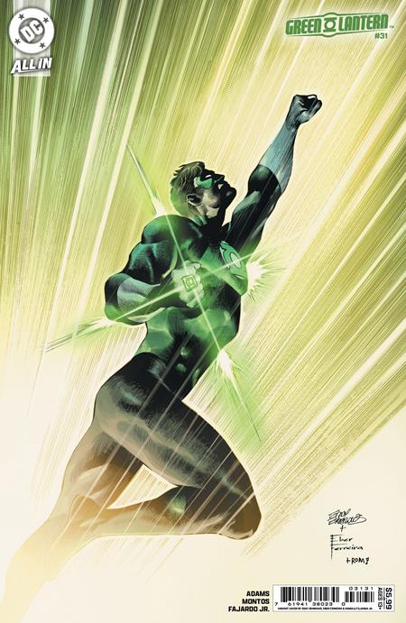 Green Lantern, Vol. 8 31 Comic Eddy Barrows Variant DC Comics 2026