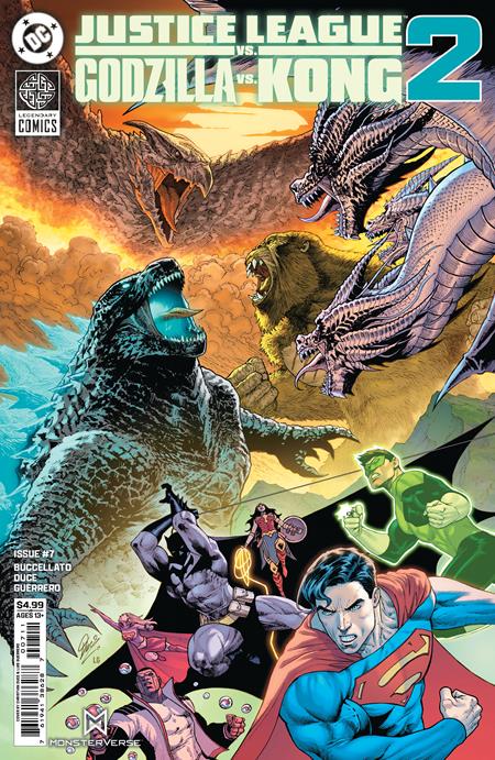 Justice League vs. Godzilla vs. Kong 2 7 Comic Christian Duce DC Comics 2026