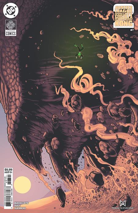 Justice League vs. Godzilla vs. Kong 2 7 Comic Kevin Maguire Variant DC Comics 2026