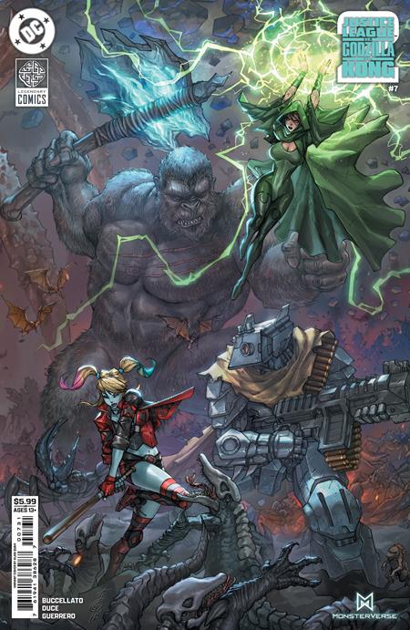 Justice League vs. Godzilla vs. Kong 2 7 Comic Alan Quah Variant DC Comics 2026