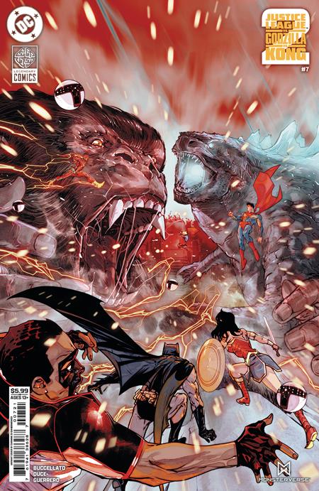 Justice League vs. Godzilla vs. Kong 2 7 Comic Carmine Di Giandomenico Variant DC Comics 2026