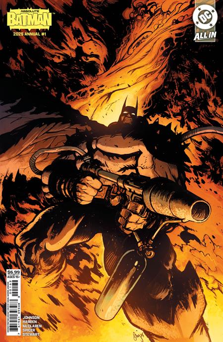 Absolute Batman Annual 1 Comic 2nd Printing Daniel Warren Johnson Variant DC Comics 2026