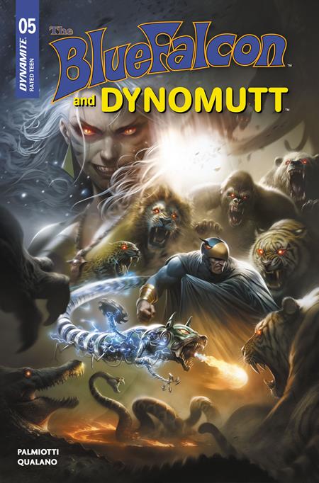 The Blue Falcon and Dynomutt 5 Comic Francesco Mattina Variant Dynamite Entertainment 2026