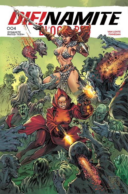 Die!Namite: Blood Red 4 Comic Roberto Meli Variant Dynamite Entertainment 2026
