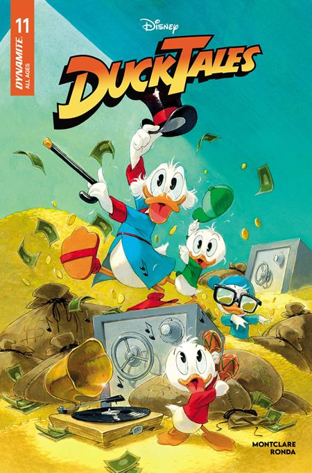 DUCKTALES #11 CVR A IVAN BIGARELLA DYNAMITE Entertainment Brandon Montclare Tommaso Ronda Ivan Bigarella PREORDER