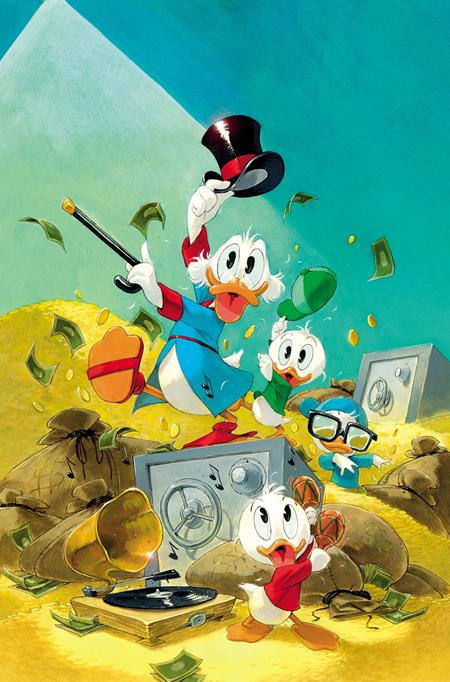 DUCKTALES #11 CVR J INC 1:15 IVAN BIGARELLA VIRGIN VAR DYNAMITE Entertainment Brandon Montclare Tommaso Ronda Ivan Bigarella PREORDER