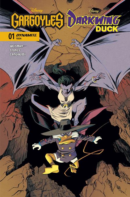 Gargoyles / Darkwing Duck 1 Comic Declan Shalvey Variant Dynamite Entertainment 2026