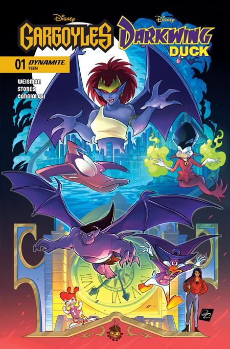 GARGOYLES DARKWING DUCK #1 CVR D CIRO CANGIALOSI VAR DYNAMITE Entertainment Greg Weisman, Tad Stones Ciro Cangialosi Ciro Cangialosi PREORDER
