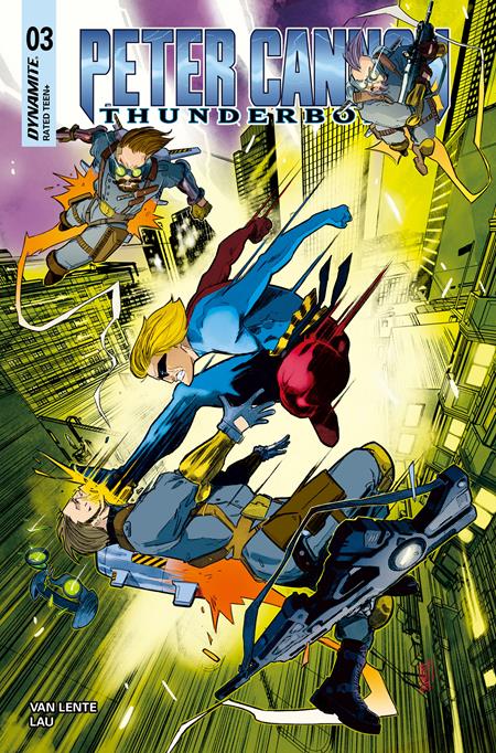 PETER CANNON THUNDERBOLT #3 CVR B EMANUELE ERCOLANI VAR DYNAMITE Entertainment Fred Van Lente Jonathan Lau Emanuele Ercolani PREORDER