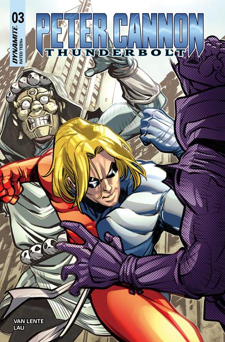 PETER CANNON THUNDERBOLT #3 CVR C DANIEL SCALISI VAR DYNAMITE Entertainment Fred Van Lente Jonathan Lau Daniel Scalisi PREORDER