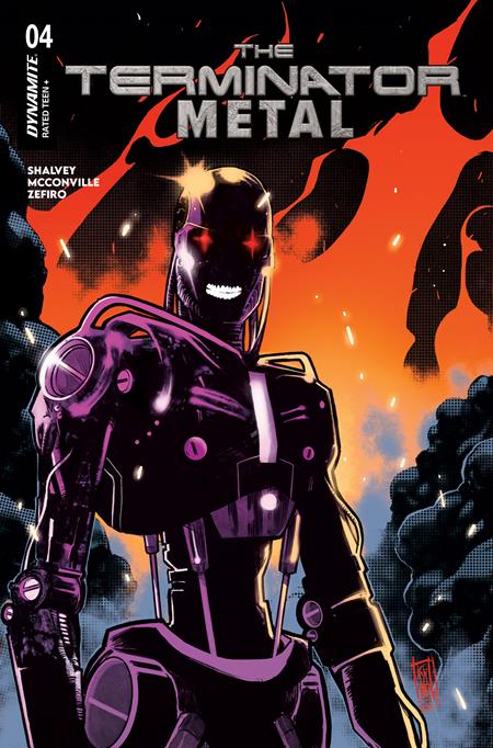 The Terminator: Metal 4 Comic Emanuele Ercolani Variant Dynamite Entertainment 2026