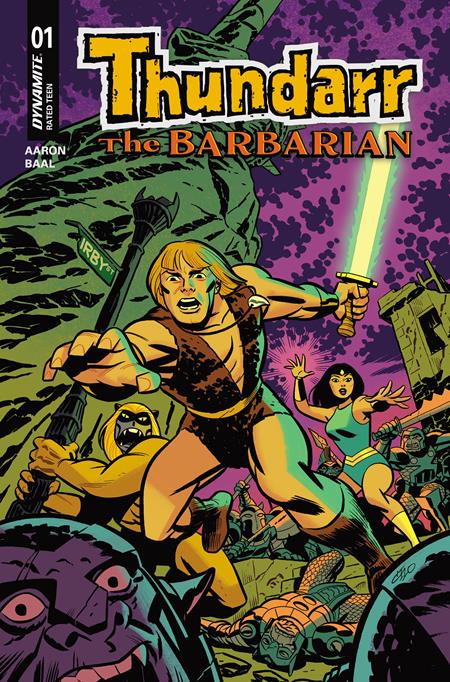 THUNDARR THE BARBARIAN #1 CVR A MICHAEL CHO DYNAMITE Entertainment Jason Aaron Kewber Baal Michael Cho PREORDER