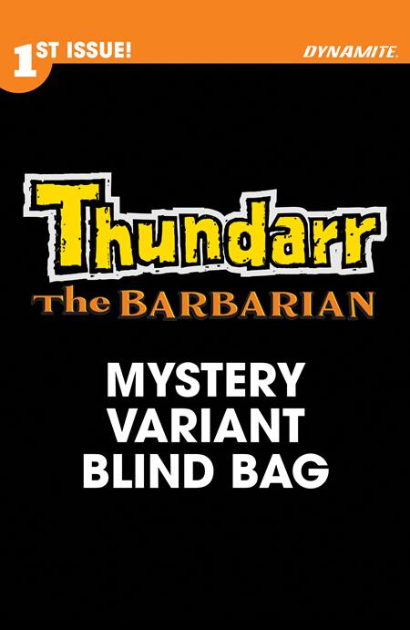 THUNDARR THE BARBARIAN #1 CVR I BLIND BAG VAR DYNAMITE Entertainment Jason Aaron Kewber Baal PREORDER