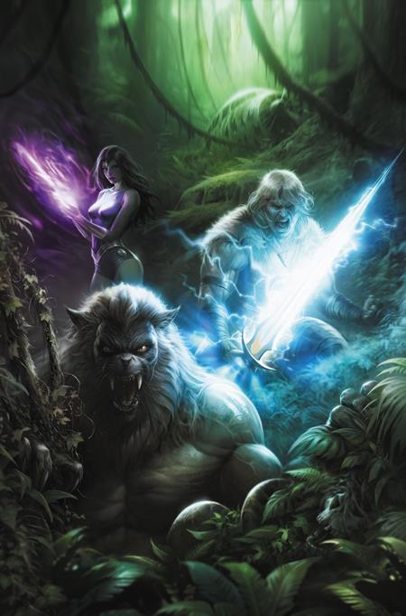 THUNDARR THE BARBARIAN #1 CVR R INC 1:50 FRANCESCO MATTINA VIRGIN VAR DYNAMITE Entertainment Jason Aaron Kewber Baal Francesco Mattina PREORDER