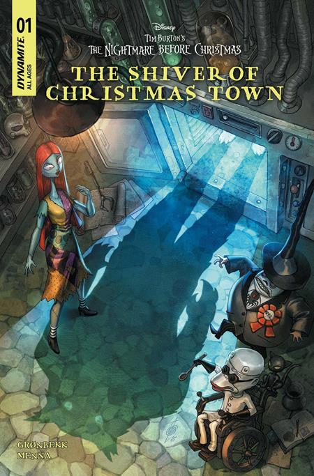 The Nightmare Before Christmas: The Shiver of Christmas Town 1 Comic Alan Quah Variant Dynamite Entertainment 2026