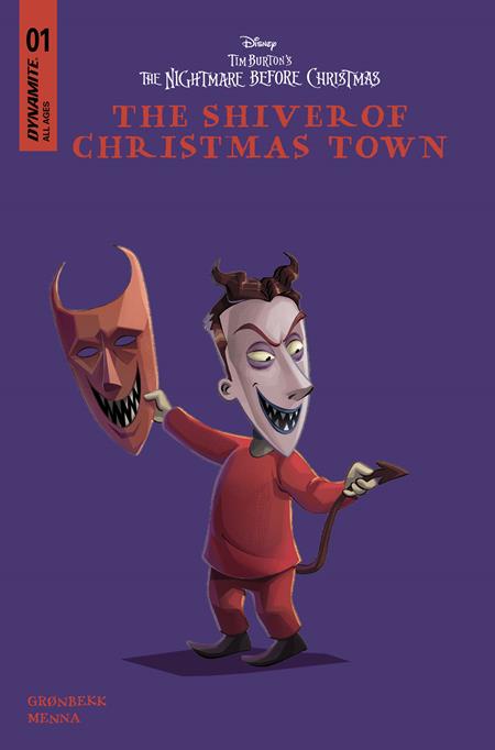 The Nightmare Before Christmas: The Shiver of Christmas Town 1 Comic Disney Library Variant Dynamite Entertainment 2026