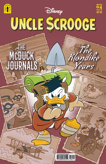 UNCLE SCROOGE LEGACY #464 THE MCDUCK JOURNALS THE KLONDIKE YEARS CVR A KARI KORHONEN Fantagraphics Kari Korhonen, David Gerstein, Carl Barks Kari Korhonen, Carl Barks Kari Korhonen PREORDER