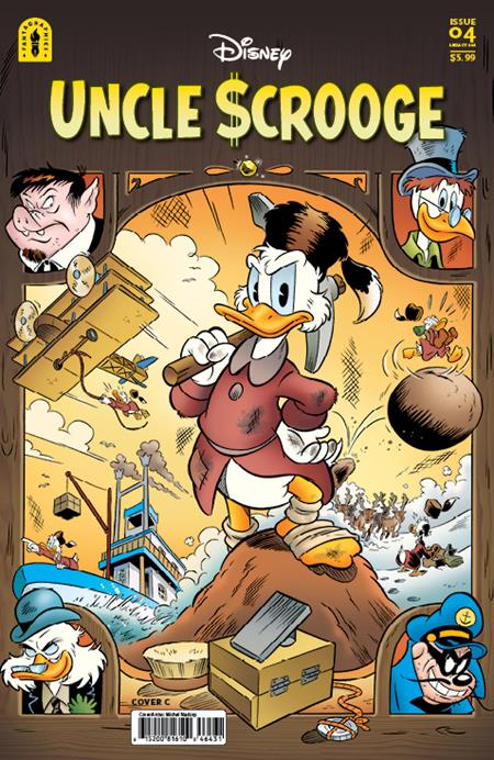 UNCLE SCROOGE LEGACY #464 THE MCDUCK JOURNALS THE KLONDIKE YEARS CVR C INC 1:10 JAN ROMAN PIKULA VAR Fantagraphics Kari Korhonen, David Gerstein, Carl Barks Kari Korhonen, Carl Barks Jan-Roman Pikula PREORDER