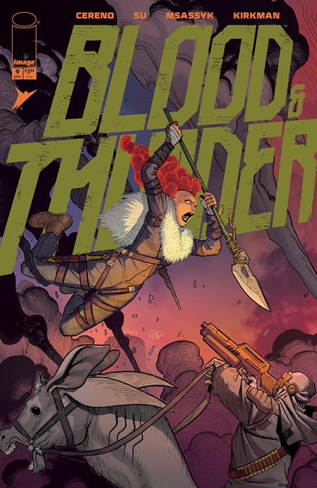 BLOOD & THUNDER #9 CVR A EJ SU & MSASSYK (MR) Image Comics Benito Cereno E.J. Su, Michele Msassyk Assarasakorn E.J. Su, Michele Msassyk Assarasakorn PREORDER
