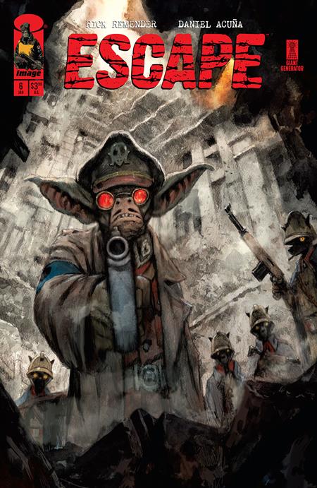 Escape 6 Comic Niko Henrichon Incentive Variant (1:15) Image Comics 2026