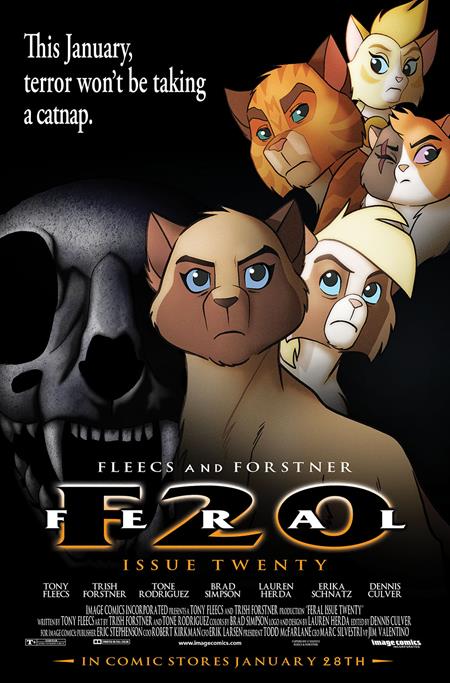FERAL #20 CVR B TRISH FORSTNER & ALLEN PASSALAQUA VAR Image Comics Tony Fleecs Trish Forstner, Tone Rodriguez, Brad Simpson Tony Fleecs, Trish Forstner, Allen Passalaqua PREORDER