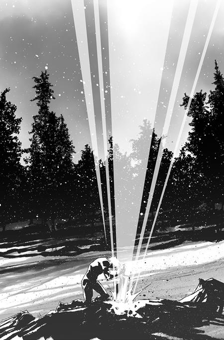 LOST FANTASY #7 CVR D INC 1:25 LUCA CASALANGUIDA SIGIL B&W VIRGIN VAR Image Comics Curt Pires Luca Casalanguida Luca Casalanguida PREORDER