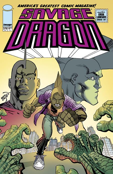 SAVAGE DRAGON #278 CVR A ERIK LARSEN Image Comics Erik Larsen Erik Larsen Erik Larsen PREORDER
