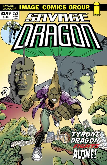 SAVAGE DRAGON #278 CVR B ERIK LARSEN 70S TRADE DRESS VAR Image Comics Erik Larsen Erik Larsen Erik Larsen PREORDER